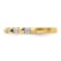 14K Yellow Gold Stackable Expressions Diamond Ring 0.128ctw