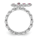 Rhodium Over Sterling Silver Stackable Expressions Cross Lab Created
Ruby Ring 0.14ctw