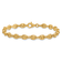 14K Yellow Gold 5mm Anchor Link 7.5 Inch Bracelet