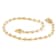 Lab-Grown Diamond Tennis Bracelet In 14K Gold Over Sterling Silver 1.00ctw