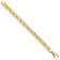 14k Yellow Gold 10mm Hand Polished Solid Fancy Link 22 Inch Chain