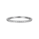 White Cubic Zirconia Rhodium Over Sterling Silver Ring 0.63ctw