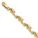 14k Yellow Gold Dolphin Link Bracelet