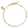 14k Yellow Gold Polished and Diamond-Cut Miraculous Medal and Cross
Rosary Bracelet