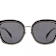 Yohji Yamamoto Black Oversize Frame / Gray Lenses Sunglasses