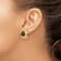 14k Yellow Gold Onyx Non-Pierced Stud Earrings