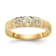 14K Yellow Gold AA Quality Ladies Wedding Band