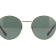 Gucci Forest Green and Gold Tone Frame/ Green Lens Sunglasses