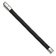 Black Woven Leather and Stainless Steel Polished 8-inch with 0.5-inch
Extension Bracelet