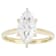 Lab-Grown Diamond Marquise Solitaire Ring In 14K Yellow Gold 2.00ct