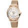 Ferre Milano Women's Classic White Dial Rose Stainless Steel Watch