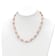 Rhodium Over Sterling Silver Multi-color Freshwater Pearl
Necklace/Bracelet/Earring Set