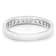 Lab-Grown Diamond Band Ring In Sterling Silver 0.50ctw