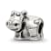 Sterling Silver Hippo Bead