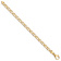 10k Yellow Gold 6.5mm Hand-polished Fancy Mariner Link Bracelet