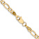 14k Yellow Gold 3.5mm Figaro Link 22 Inch Chain