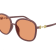 Gucci Mauve Frame / Orange Lens Sunglasses