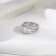 White Cubic Zirconia Platinum Over Sterling Silver Ring 3.51ctw