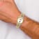 LogoArt University of Louisville Pro Two-tone Gents Watch