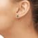 Red Ruby 14K Gold Over Sterling Silver Earrings 0.50ctw