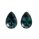 Alexandrite 8.2x5.6mm Pear Shape Matched Pair 2.43ctw