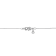 8-8.5mm Button White Freshwater Pearl Sterling Silver Pendant with Chain