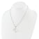 Rhodium Over Sterling Silver 3-5.5mm Freshwater Cultured Pearl LETTER N
18-inch Necklace