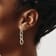 14K Yellow Gold Lab Grown Diamond SI1/SI2, G H I, Twisted Link Post
Dangle Earrings