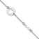 Sterling Silver Rhodium-plated Heart and Infinity with 0.5 Inch
Extension Bracelet
