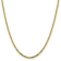 14K Yellow Gold 2.5mm Byzantine Chain Necklace