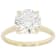 Lab-Grown Diamond Solitaire Ring In 14K Gold 3.00ct