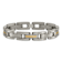 Titanium with 14k Inlay Brushed Bracelet