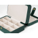 Green 3 Layer Jewelry Box appx 6.7x4.7x3.14"