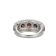 Mocha And White Cubic Zirconia Platinum Over Sterling Silver Ring 7.74ctw