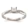 Rhodium Over 14K White Gold First Promise Diamond Promise/Engagement
Ring 0.05ctw