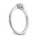 Rhodium Over 14K White Gold First Promise Diamond Promise/Engagement
Ring 0.25ctw