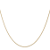 14k Yellow Gold 1mm Solid Polished Wheat Chain 18 inches