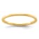 10K Yellow Gold 1.2mm Flat Stackable Expressions Band