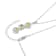 Green Cubic Zirconia Platinum Over Sterling Silver August Birthstone
Pendant 6.09ctw