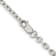 Sterling Silver 3.25mm Beveled Oval Cable Chain Necklace