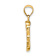 14k Yellow Gold Textured Nugget Pendant