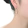 Two-Tone Pear Shape Drop Earrings In Sterling Silver And 18K Rose Gold
Over Sterling Silver
