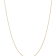 14k Yellow Gold 0.95mm Solid Cable 14 Inch Chain