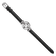 Ladies Charles Hubert Stainless Steel White Dial Watch