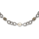 Sterling Silver Antiqued with 14K Accent Freshwater Cultured Pearl Necklace