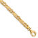 14k Yellow Gold 5.5mm Hand-polished Fancy Link Bracelet