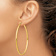 14k Yellow Gold Polished 2 9/16" Hoop Earrings