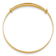 14k Yellow Gold Polished and Diamond-Cut 3.35mm Expandable Baby Bangle