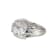 White Cubic Zirconia Platinum Over Sterling Silver Ring 7.95ctw