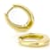 Everyday Hoop Earrings In 18K Gold Over Sterling Silver